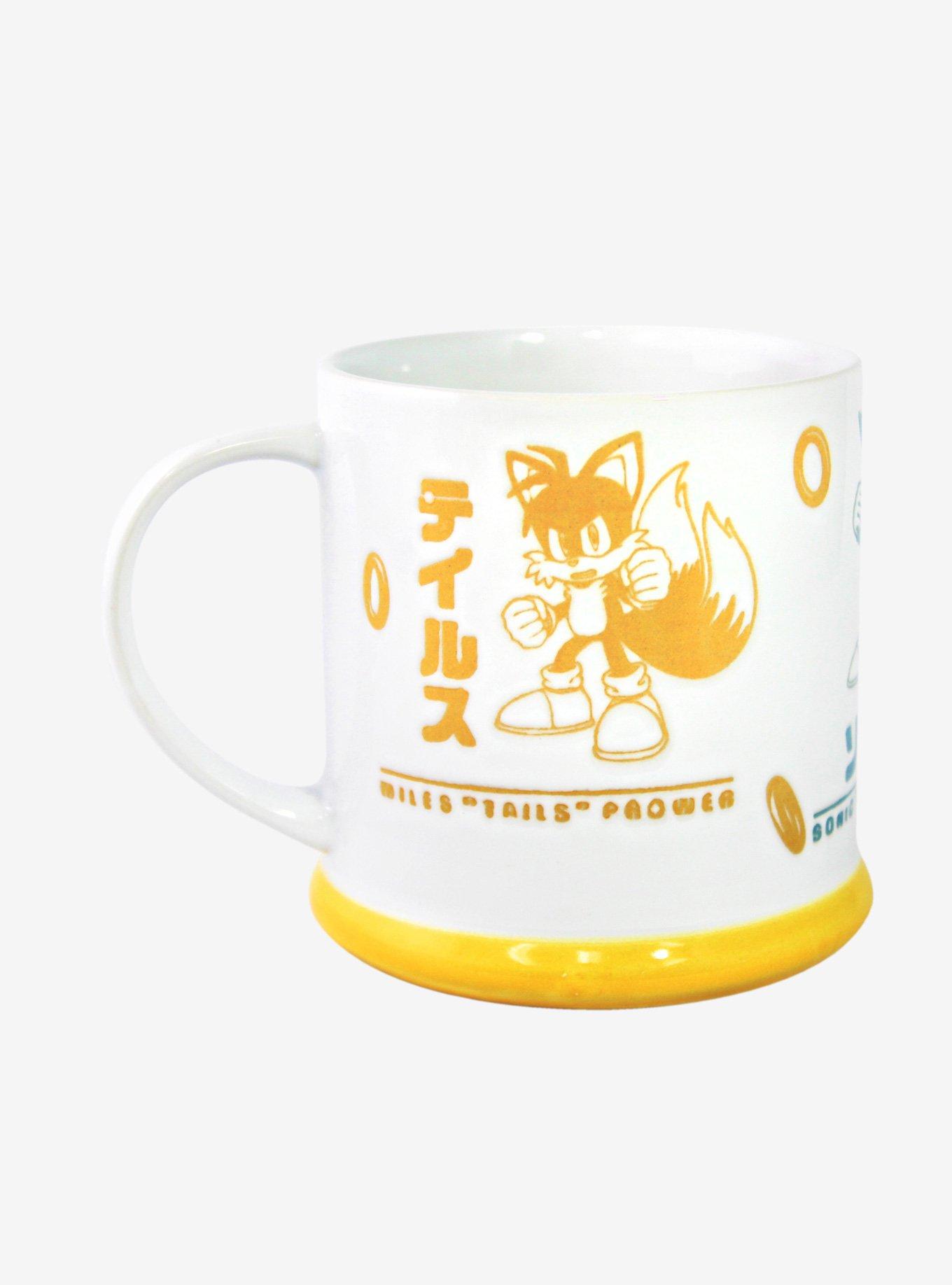 Sonic the Hedgehog Katakana Wax Resist Mug, , alternate