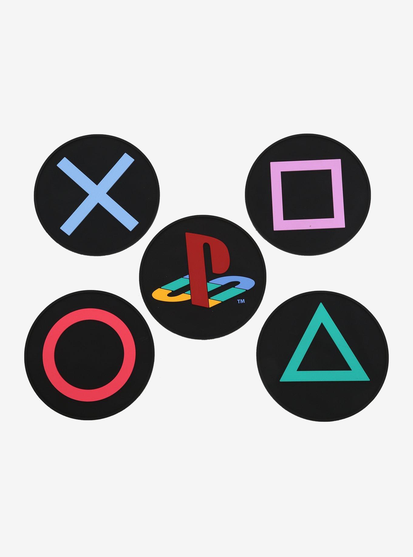 Sony PlayStation Coaster Set with Tin, , alternate