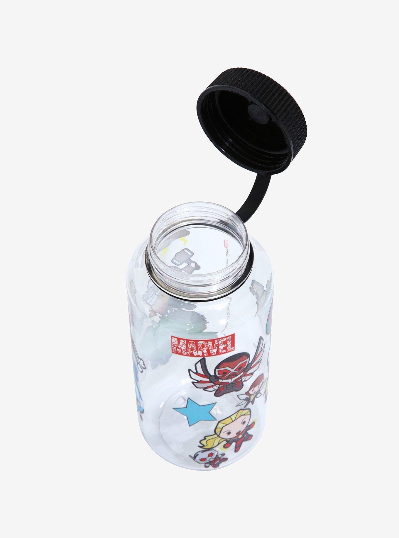 Marvel Avengers Chibi Stickers Water Bottle, , alternate