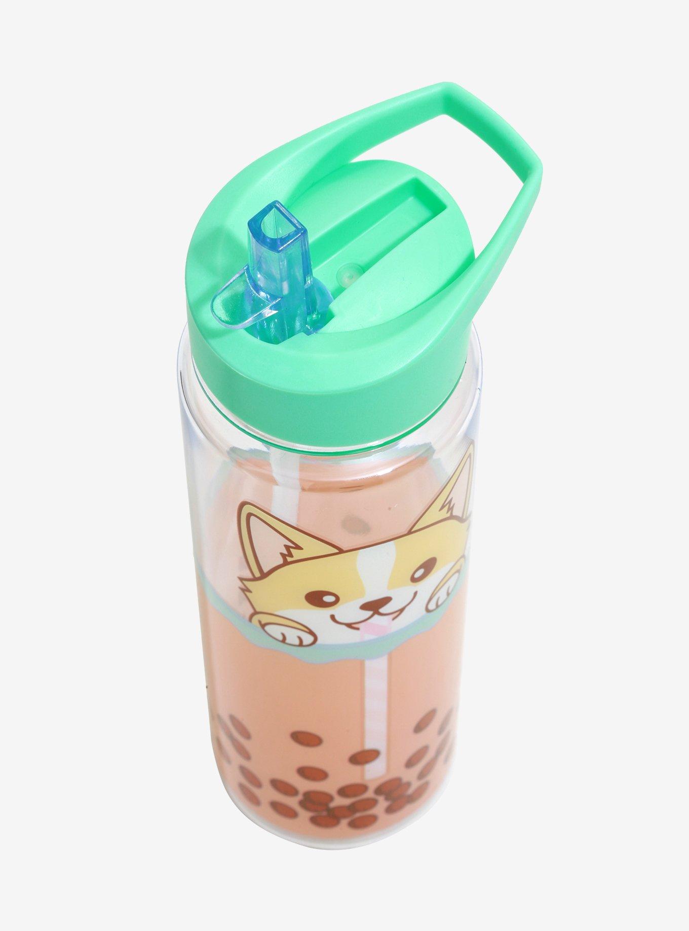 Corgi Boba Tea Water Bottle - BoxLunch Exclusive, , alternate