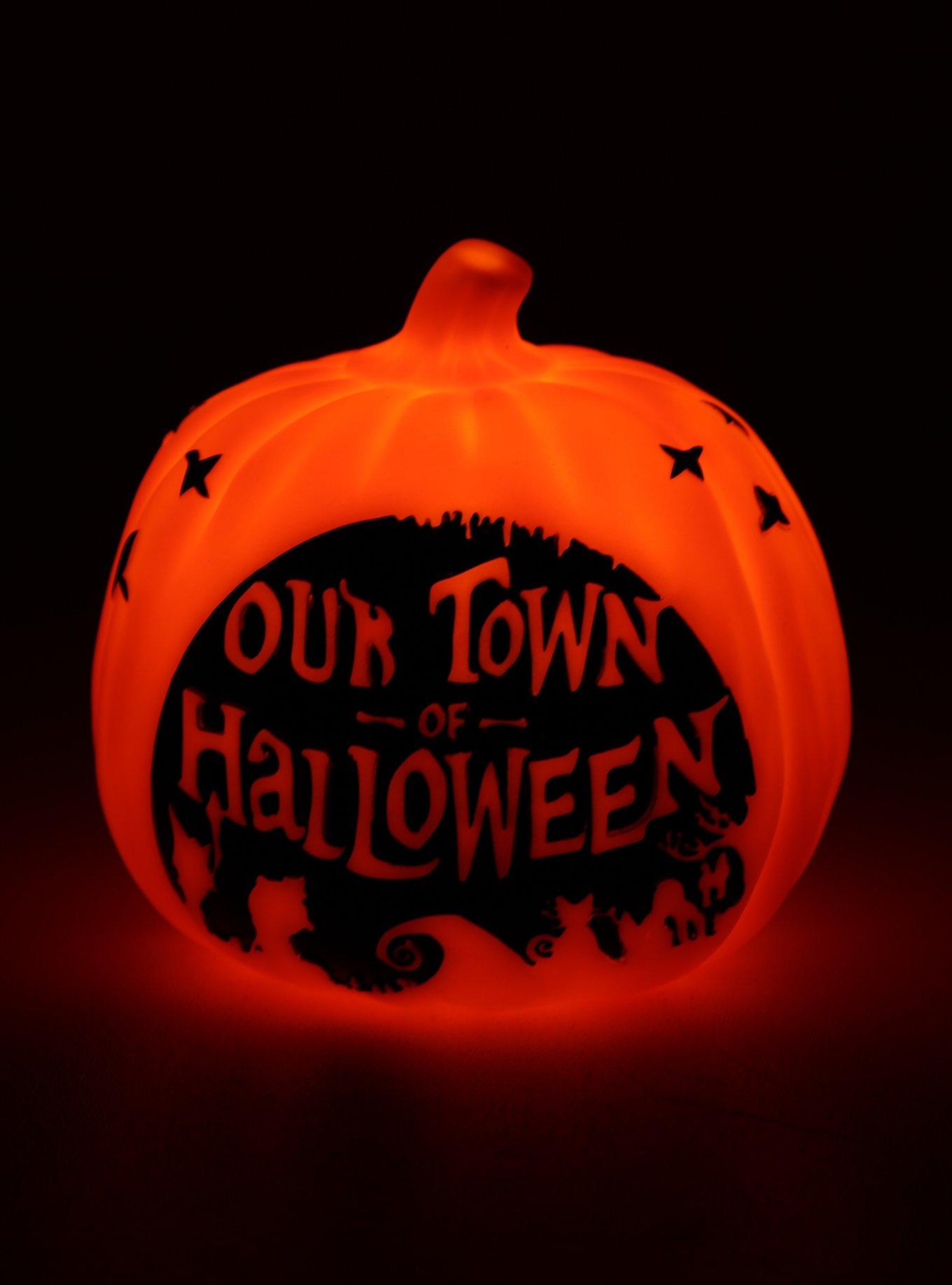 Disney The Nightmare Before Christmas Pumpkin Mood Light, , alternate