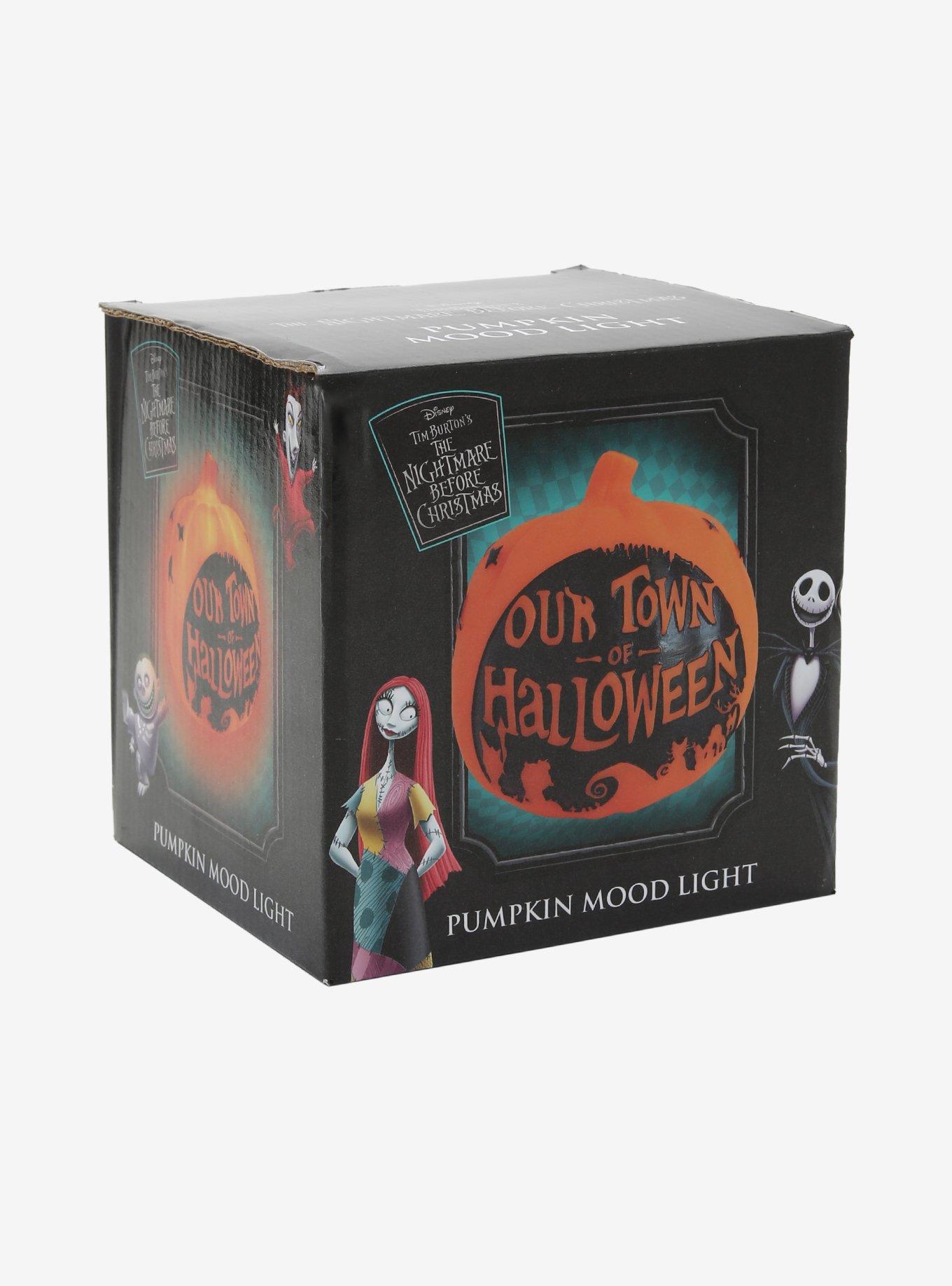Disney The Nightmare Before Christmas Pumpkin Mood Light, , alternate