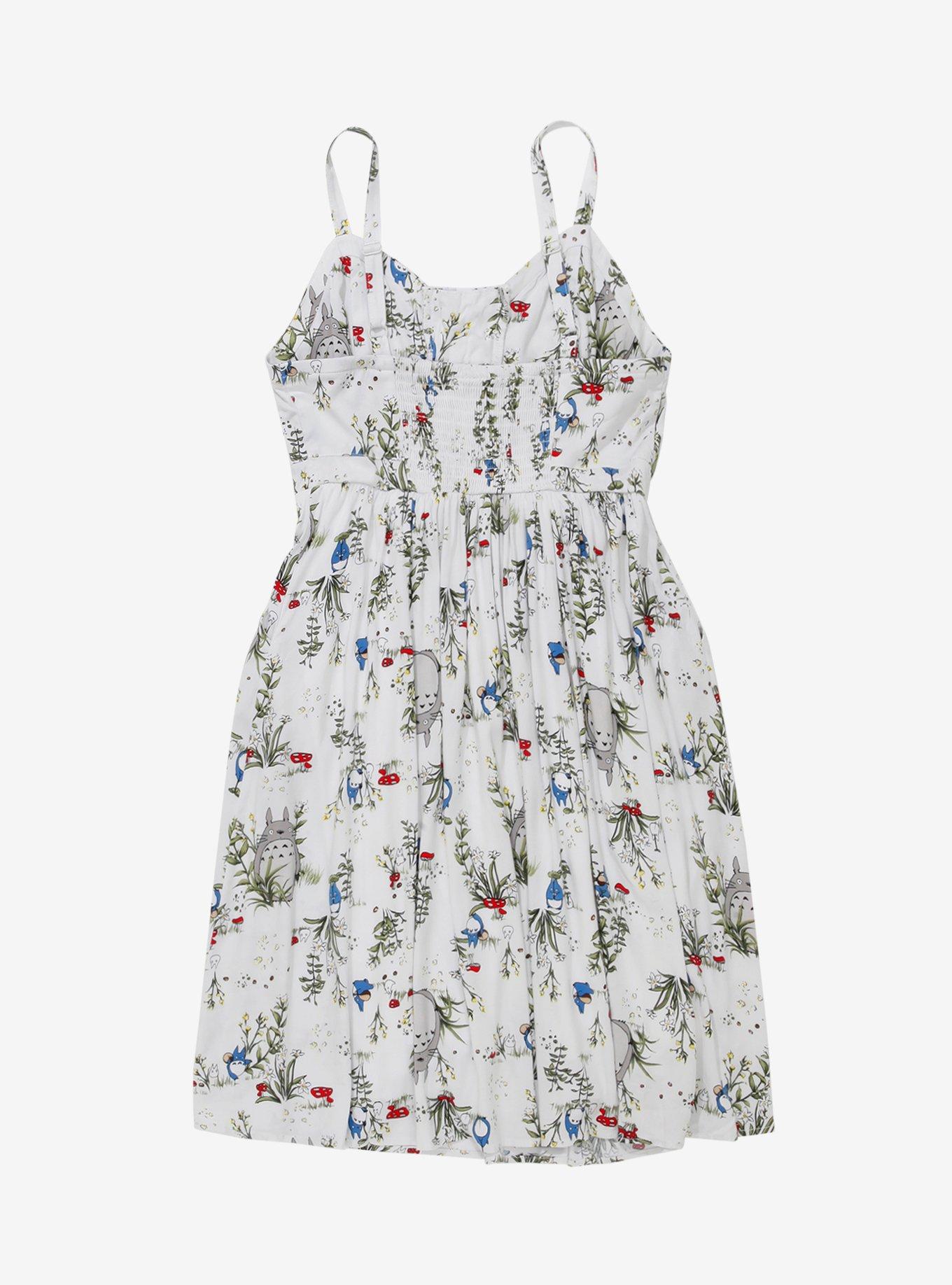 Her Universe Studio Ghibli Celebration My Neighbor Totoro Strappy Dress, MULTI, alternate