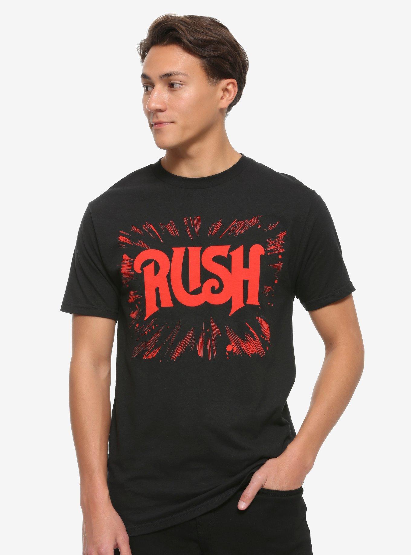 Rush t shirt hot cheap topic