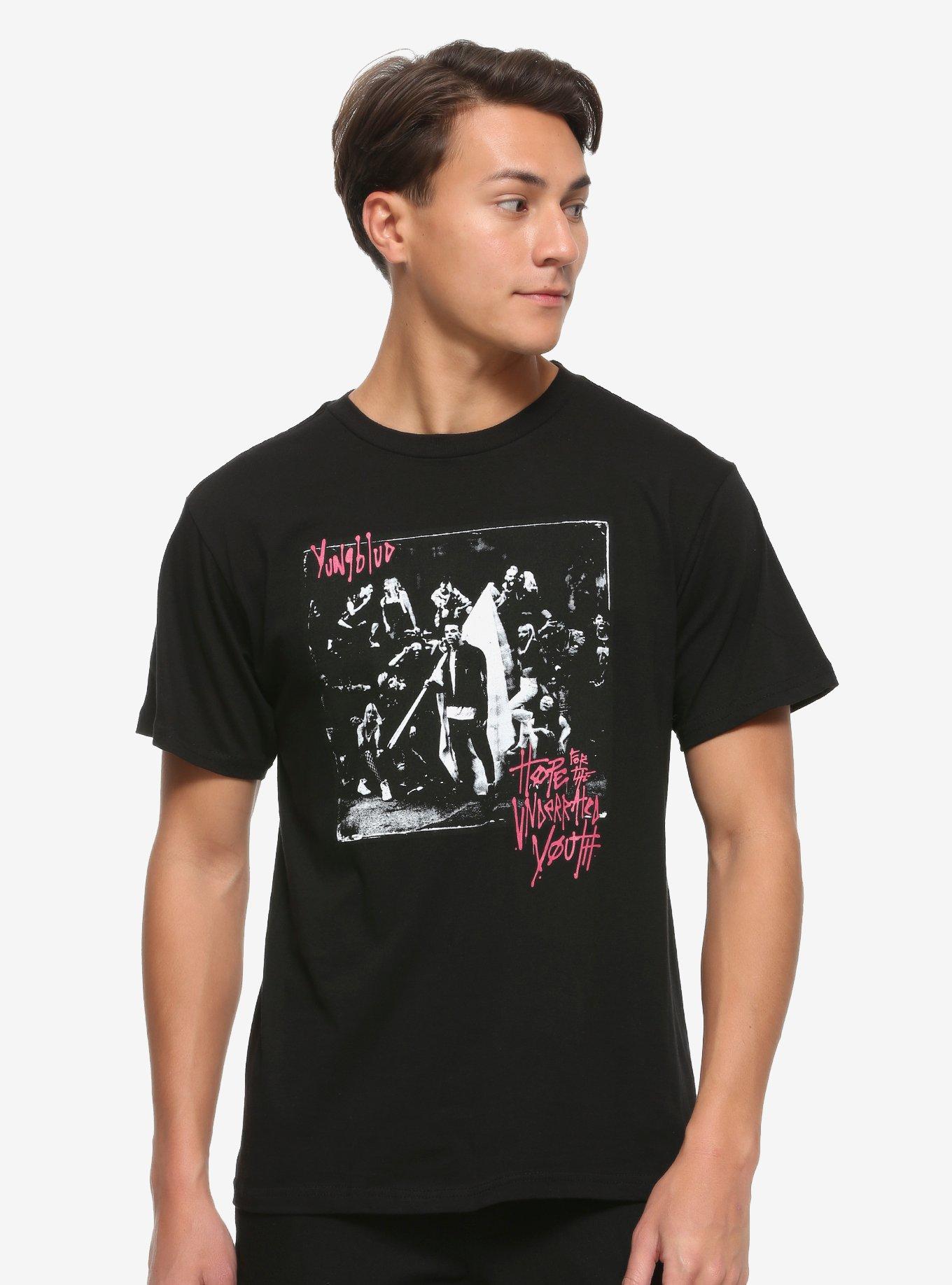 Yungblud Hope For The Underrated Youth T-Shirt, BLACK, alternate