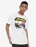ATEEZ Neon Photo T-Shirt, WHITE, alternate