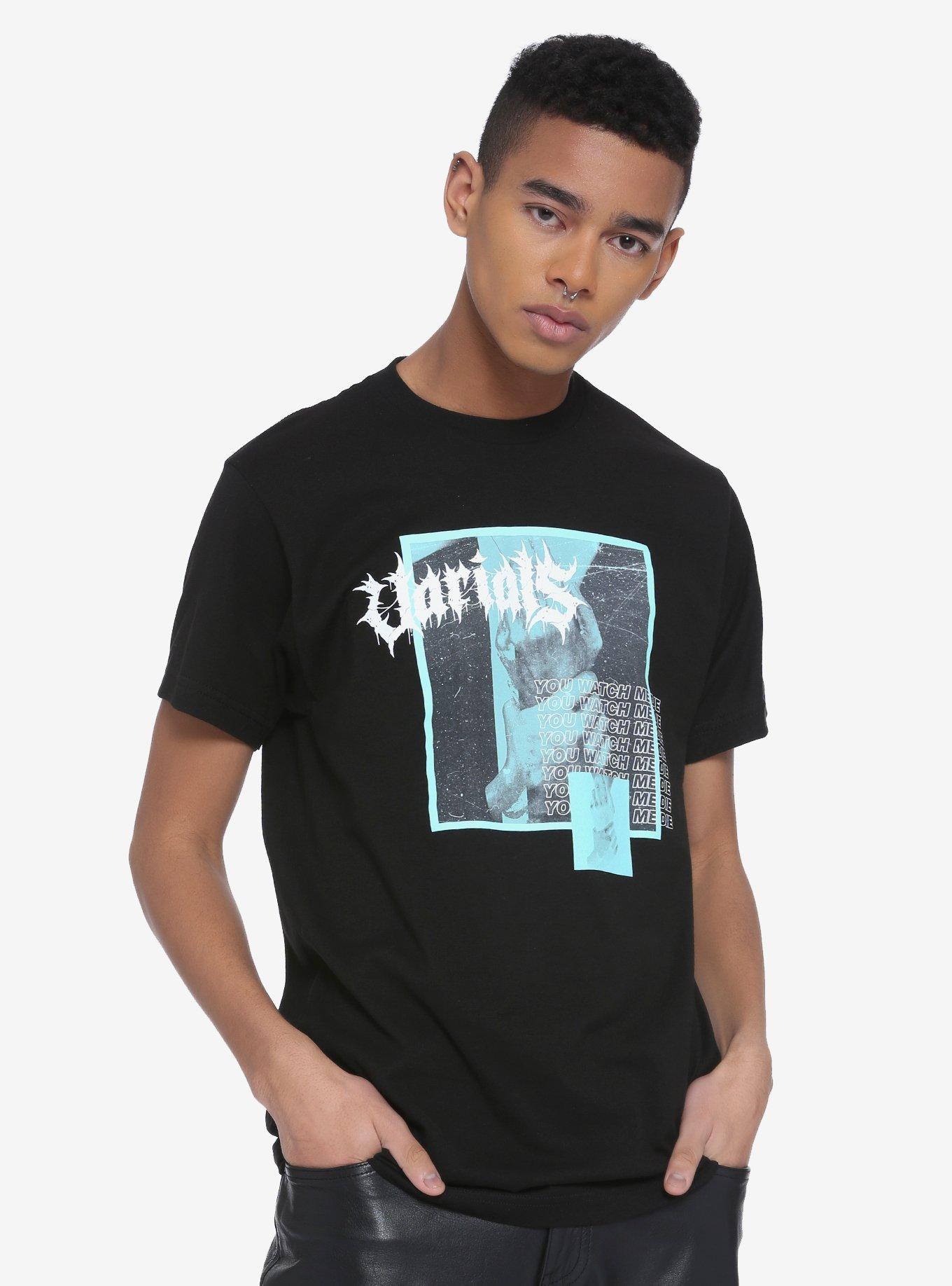 Varials I Suffocate T-Shirt, BLACK, alternate