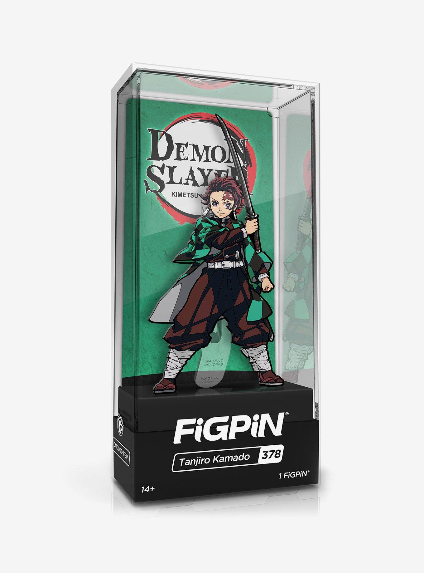 FiGPiN Demon Slayer Tanjiro Kamado Collectible Enamel Pin, , alternate