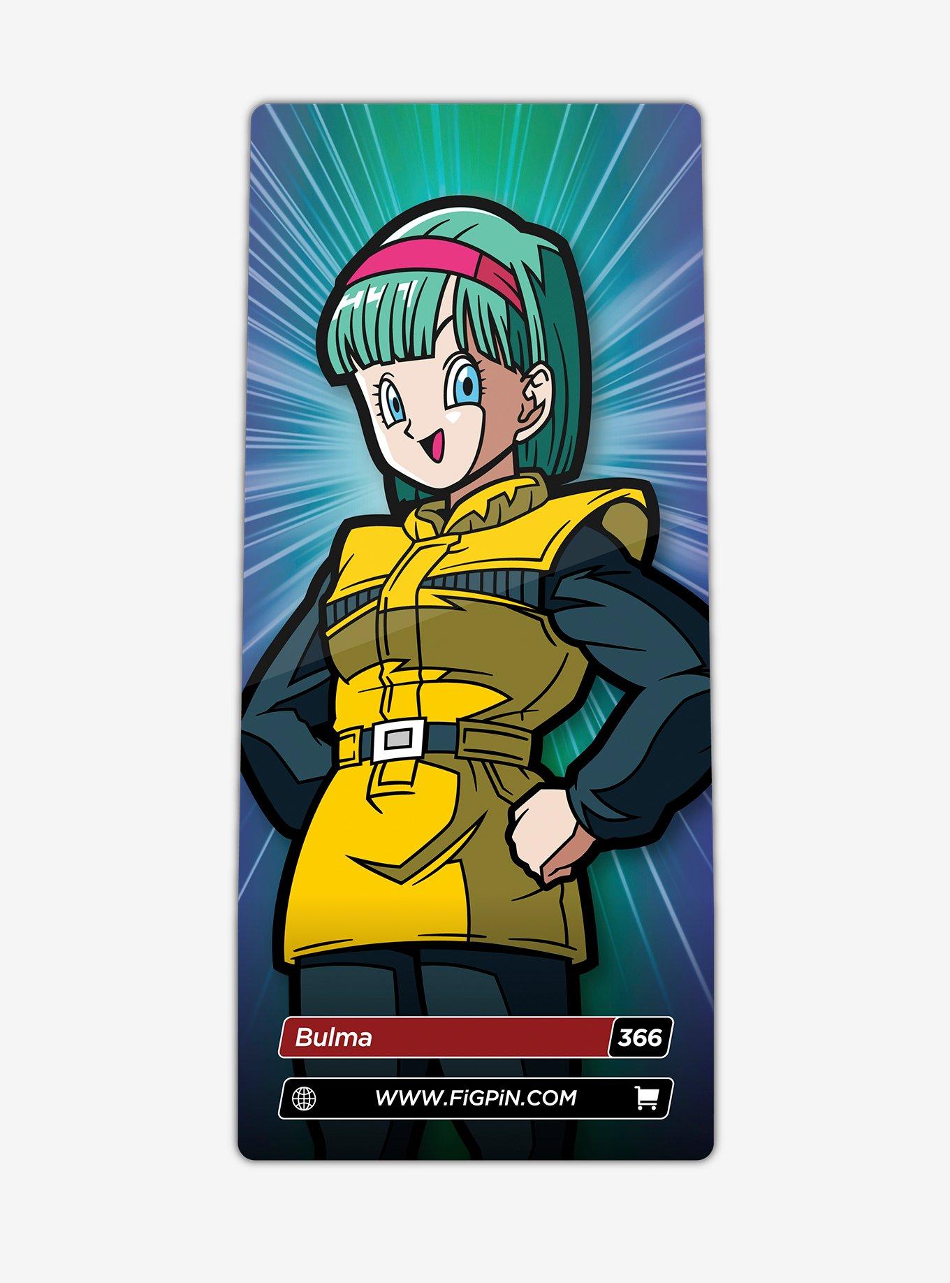 FiGPin Dragon Ball Z Bulma Collectible Enamel Pin, , alternate