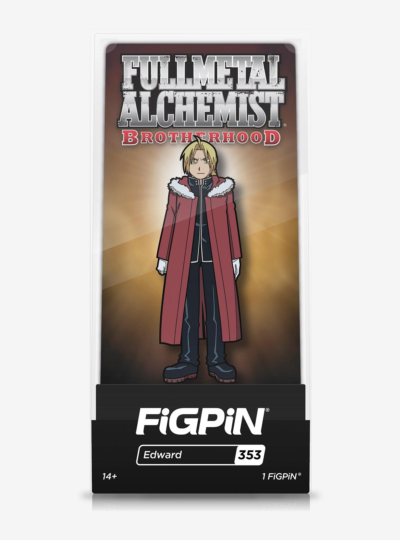 FiGPiN Fullmetal Alchemist: Brotherhood Edward Collectible Enamel Pin, , alternate