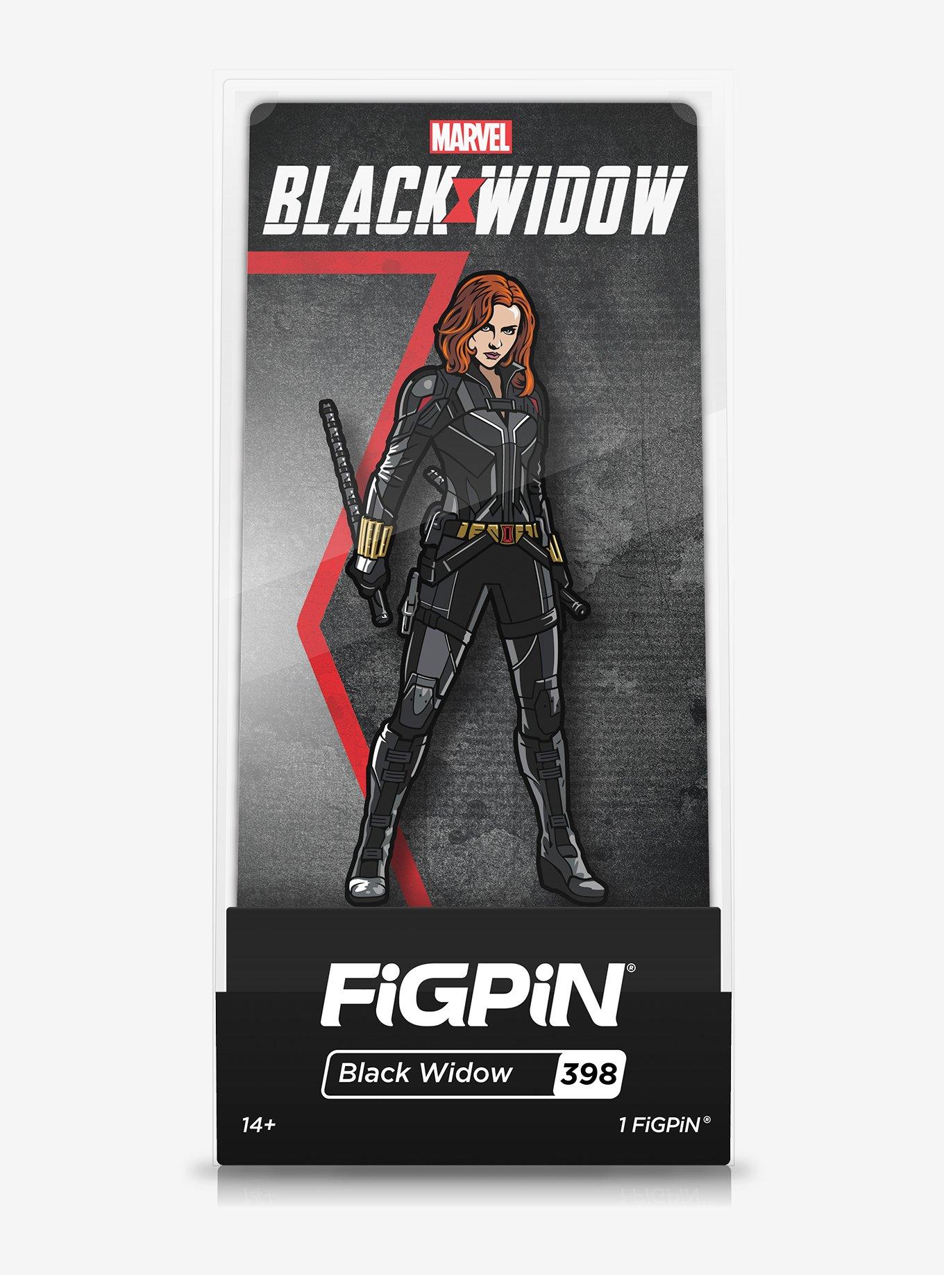 FiGPiN Marvel Black Widow Collectible Enamel Pin, , alternate