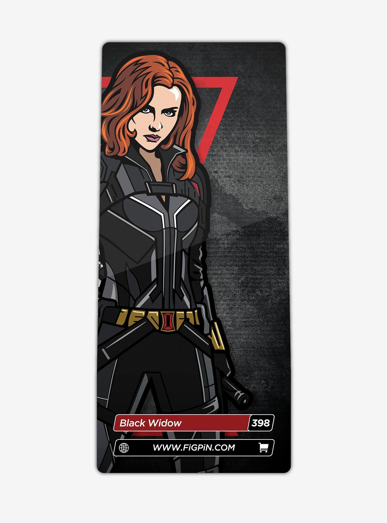 FiGPiN Marvel Black Widow Collectible Enamel Pin, , alternate