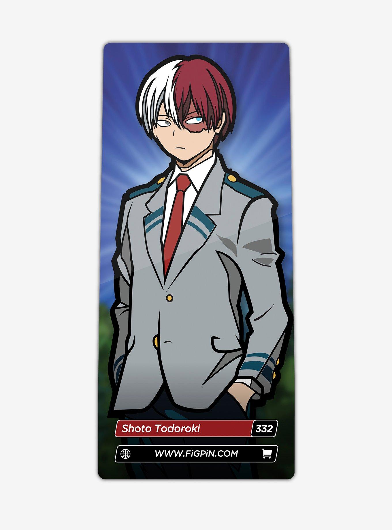 FiGPiN My Hero Academia Shoto Todoroki Collectible Enamel Pin, , alternate