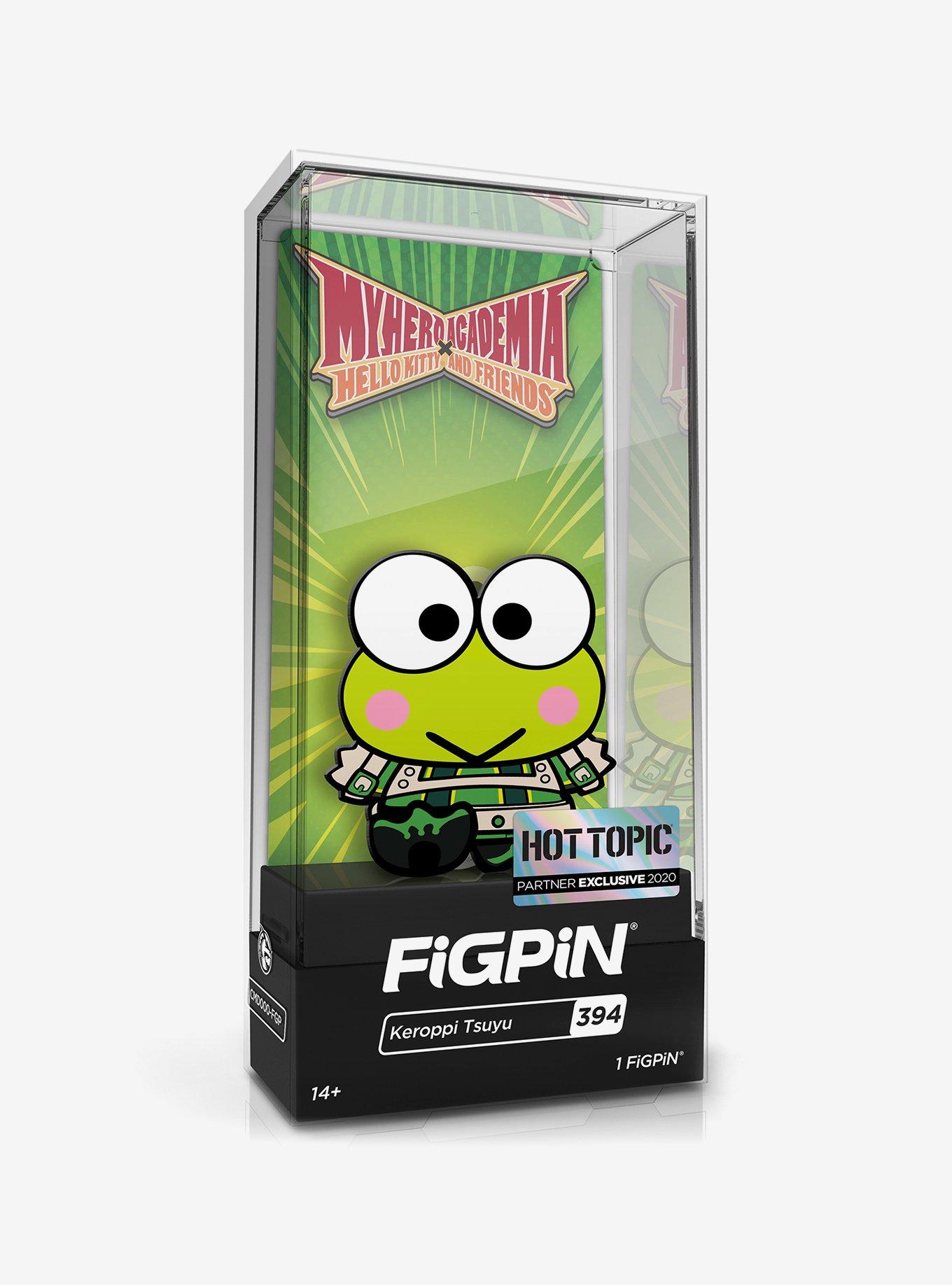 FiGPiN My Hero Academia X Hello Kitty and Friends Keroppi Tsuyu Collectible Enamel Pin Hot Topic Exclusive, , alternate