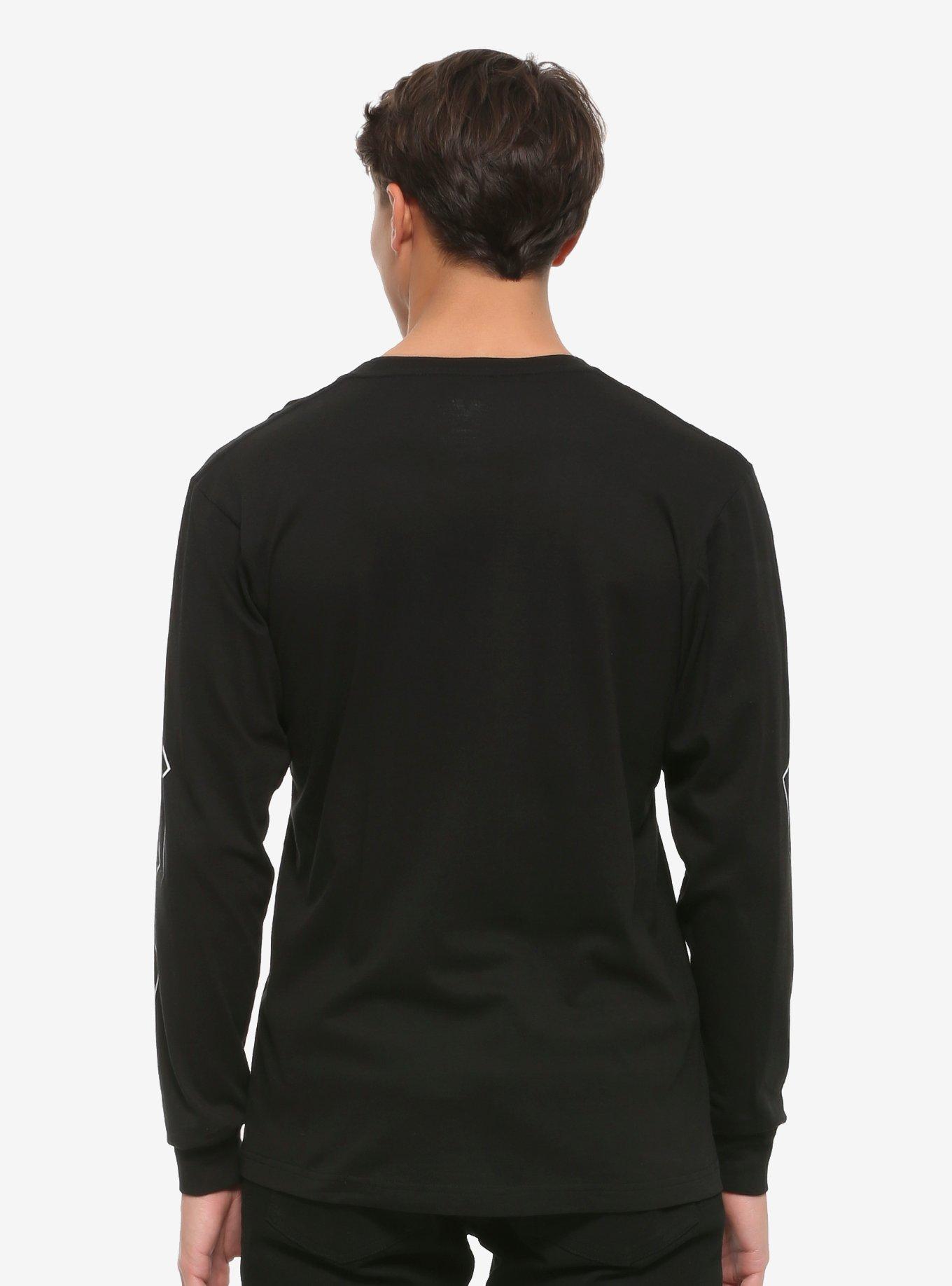 Vapor95 Bite Wound Long-Sleeve T-Shirt, BLACK, alternate