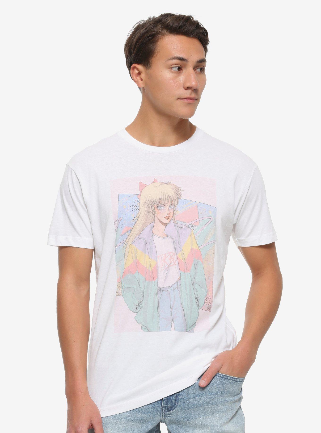 Vapor95 Turbo Babe T-Shirt, WHITE, alternate