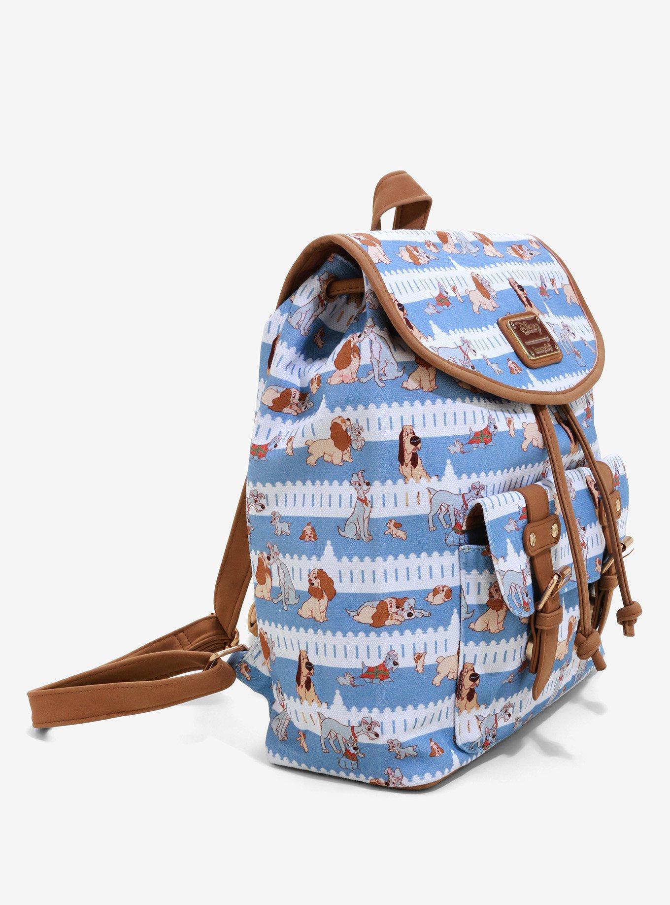 Loungefly Disney Lady and the Tramp Fence Rucksack  - BoxLunch Exclusive, , alternate