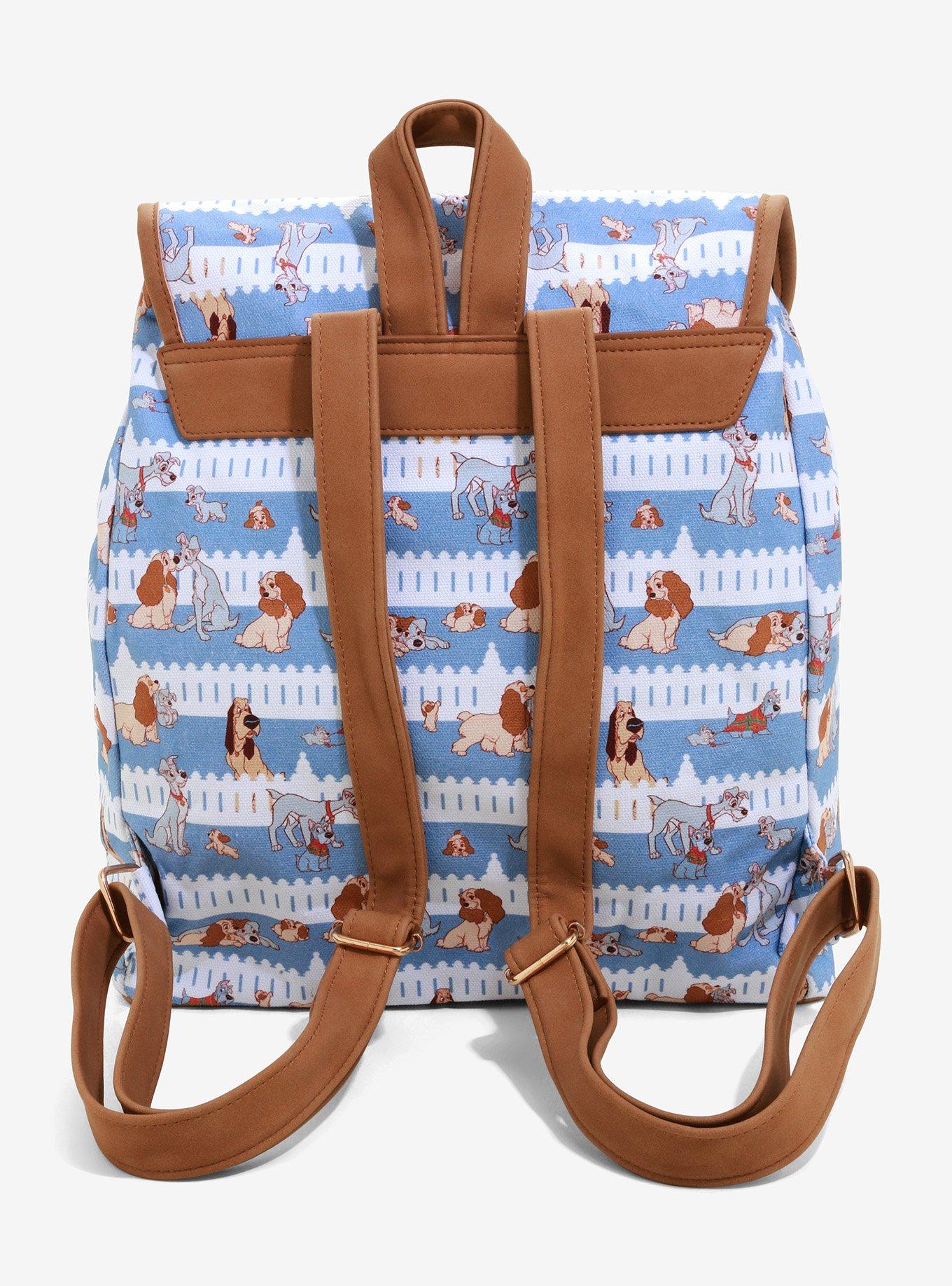 Loungefly Disney Lady and the Tramp Fence Rucksack  - BoxLunch Exclusive, , alternate