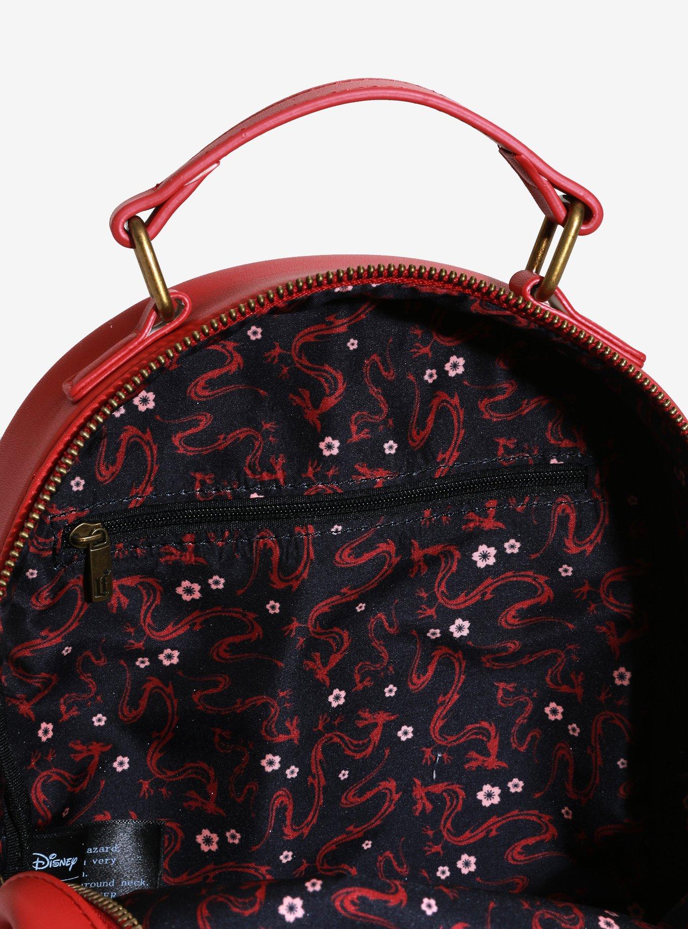 Loungefly Disney Mulan Magnolia Branches Mini Backpack - BoxLunch Exclusive, , alternate