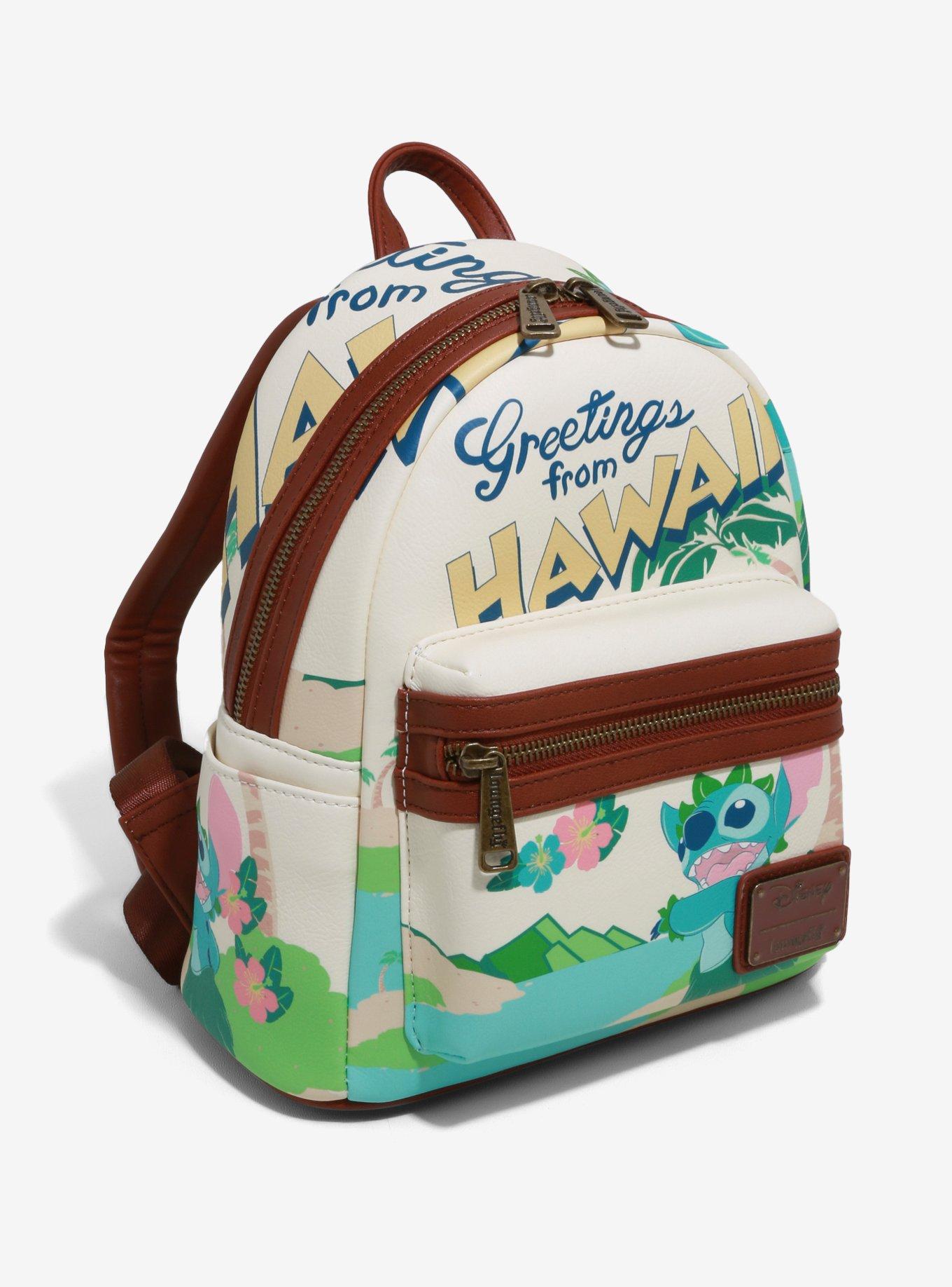 Loungefly Disney Lilo & Stitch Travel Postcard Mini Backpack - BoxLunch Exclusive, , alternate