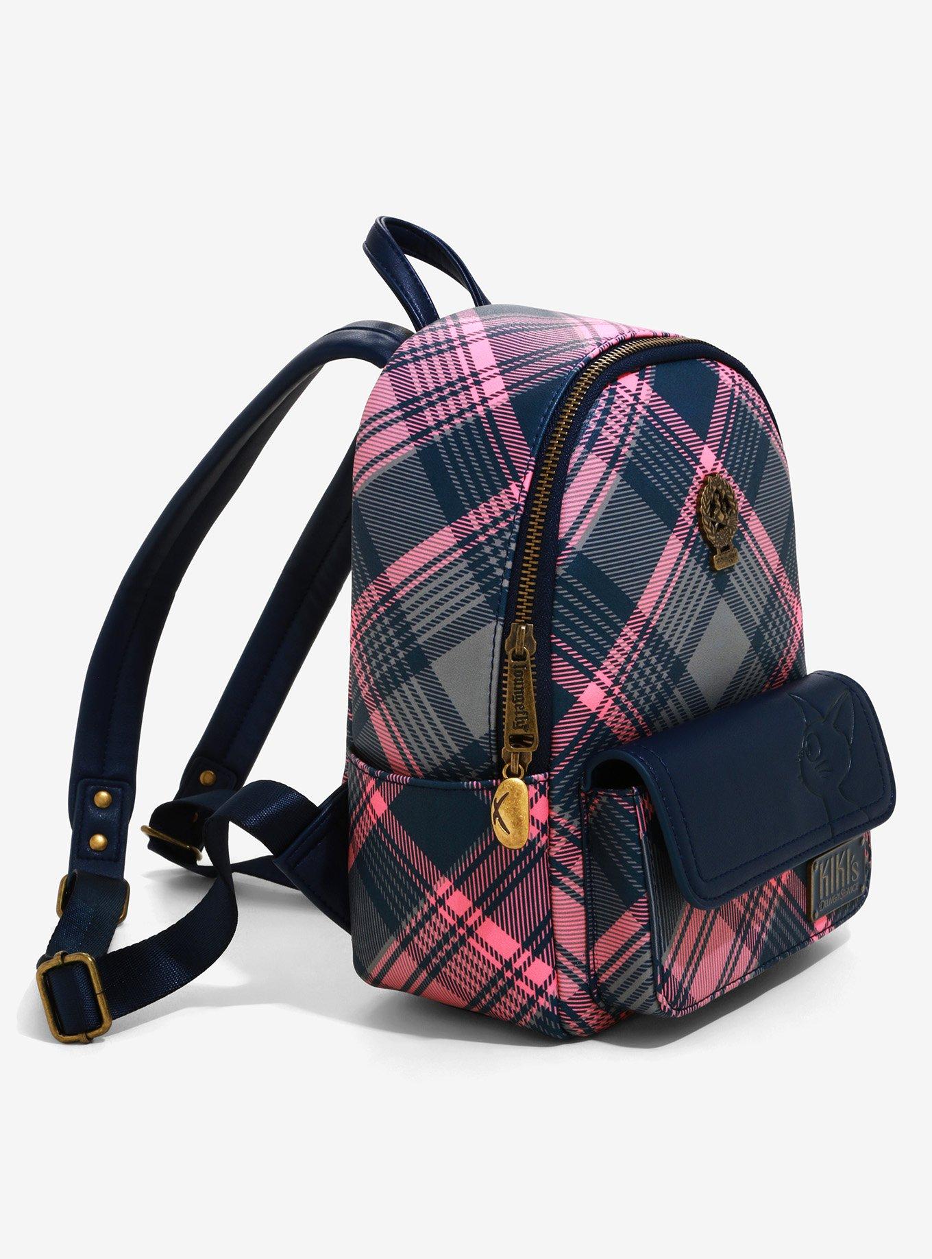 Studio Ghibli Kiki's Delivery Service Plaid Mini Backpack - BoxLunch Exclusive, , alternate