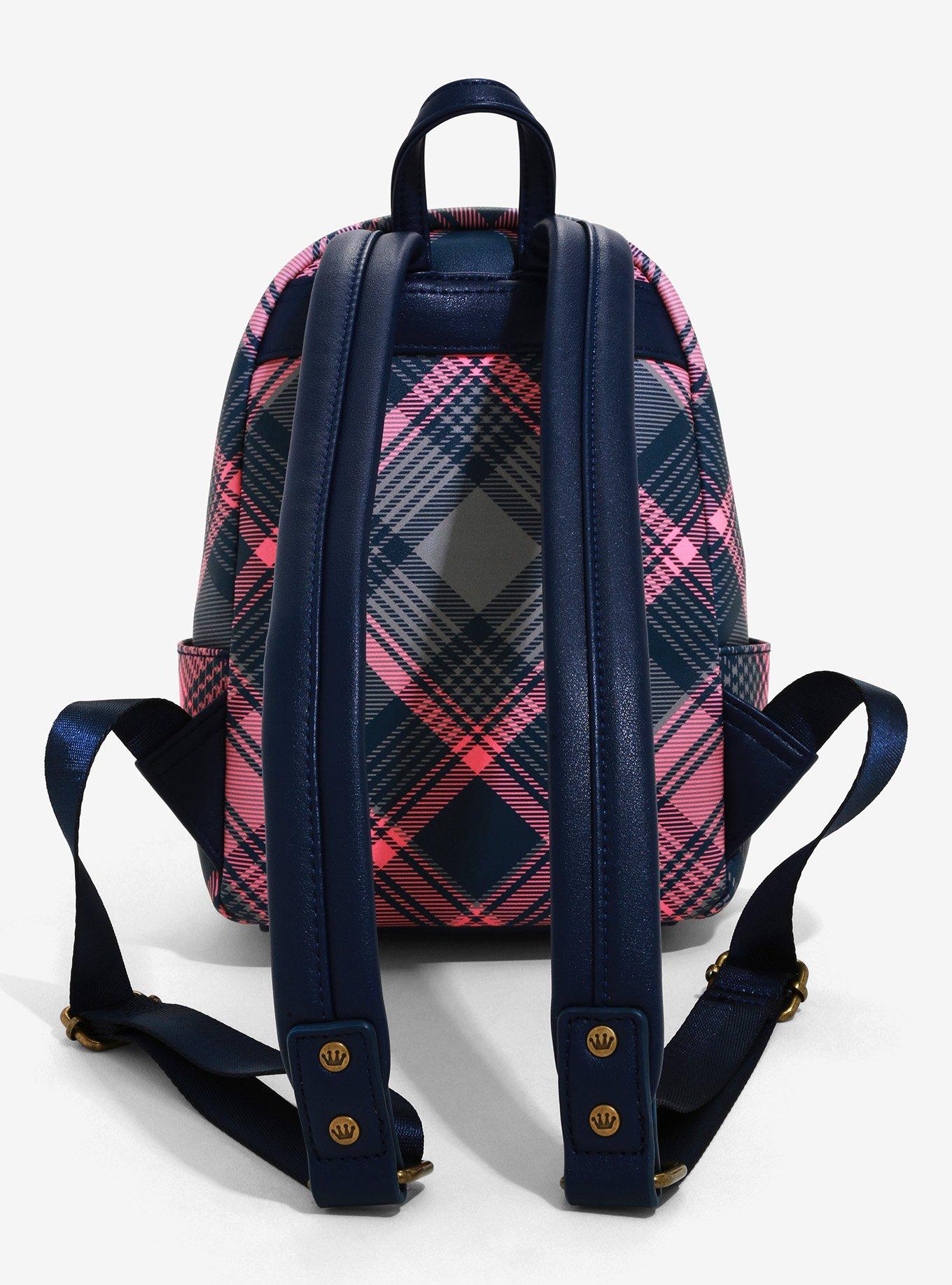 Studio Ghibli Kiki's Delivery Service Plaid Mini Backpack - BoxLunch Exclusive, , alternate