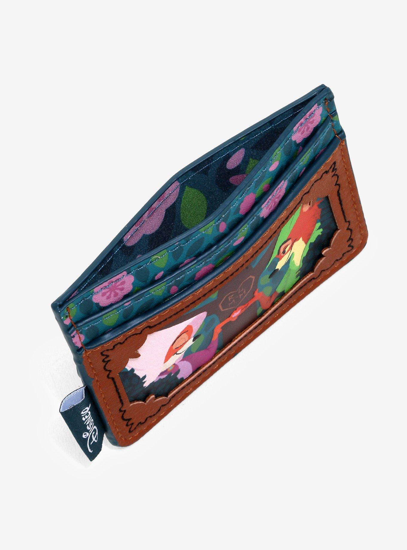 Loungefly Disney Robin Hood Floral Cardholder - BoxLunch Exclusive, , alternate