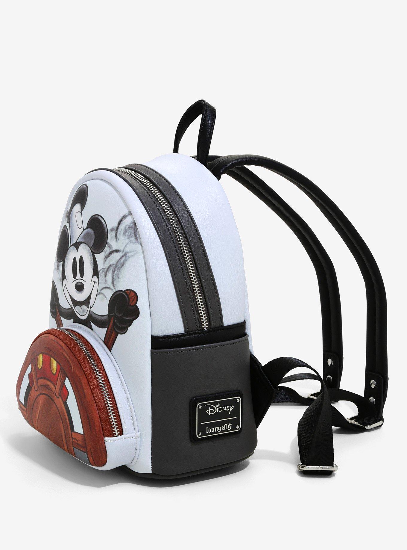 Loungefly Disney Steamboat Willie Mini Backpack - BoxLunch Exclusive, , alternate