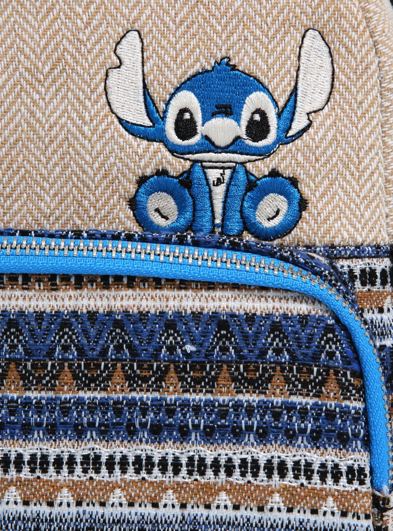 Loungefly Disney Lilo & Stitch Woven Mini Backpack - BoxLunch Exclusive, , alternate