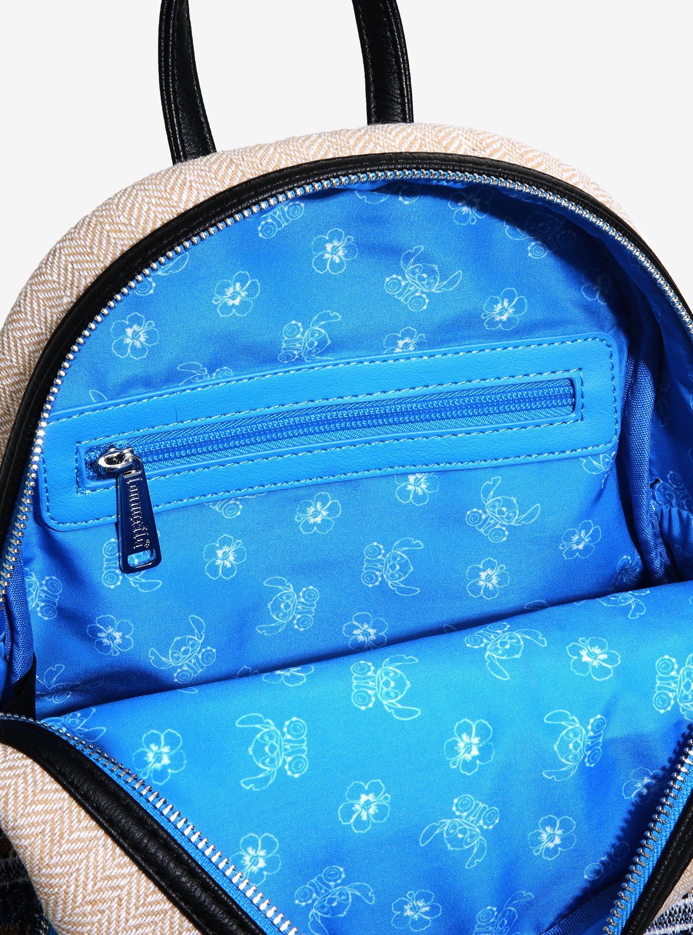 Loungefly Disney Lilo & Stitch Woven Mini Backpack - BoxLunch Exclusive, , alternate