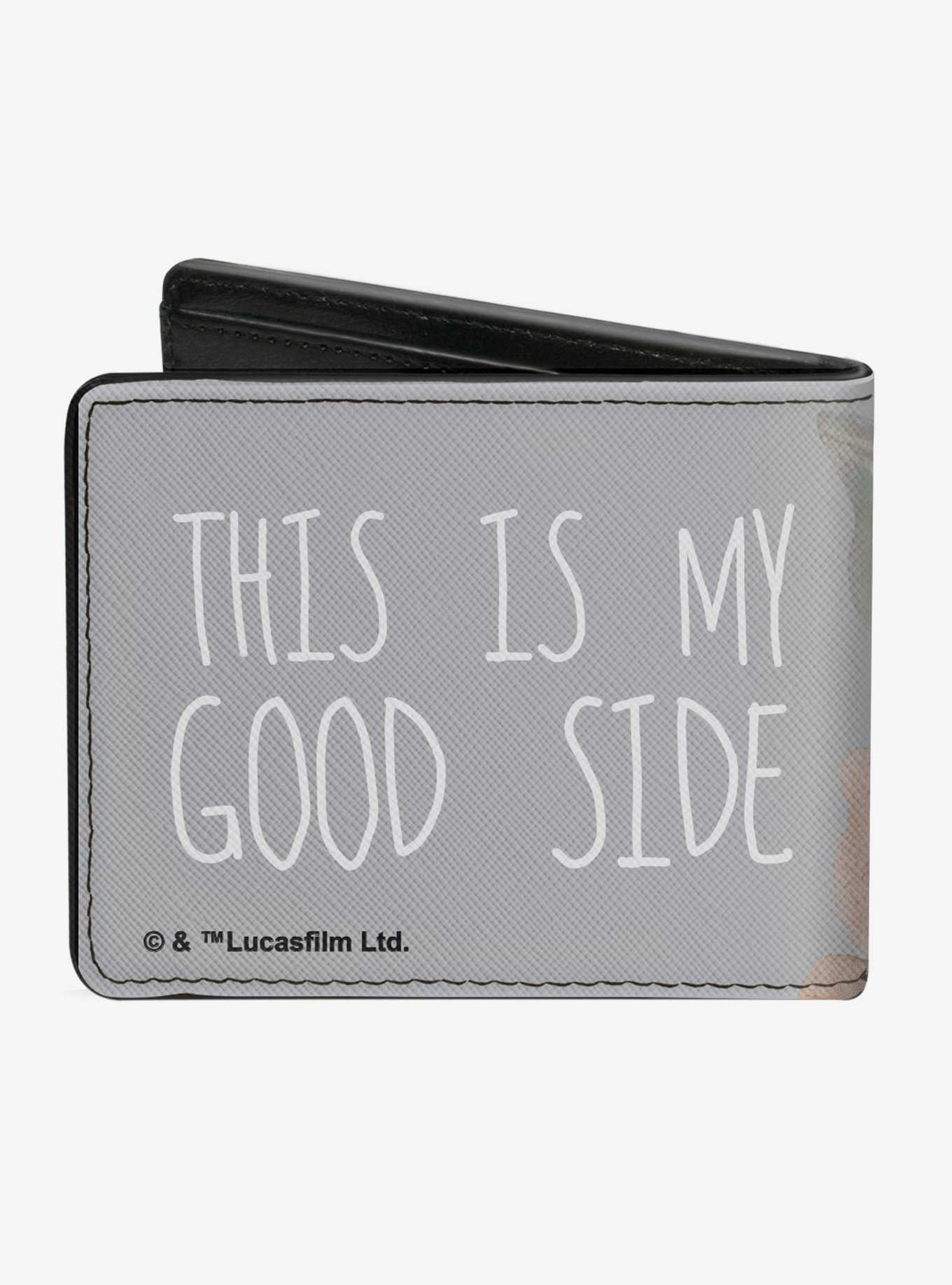Star Wars The Mandalorian The Child This Is My Good Side Grey Bifold Wallet, , hi-res