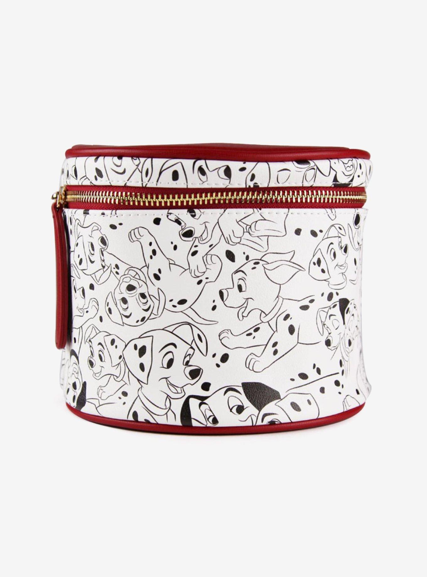 Danielle Nicole Disney 101 Dalmatians Cruella Cylinder Two Piece Cosmetic Bag, , alternate