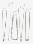 Chains & Charms Necklace Set, , alternate