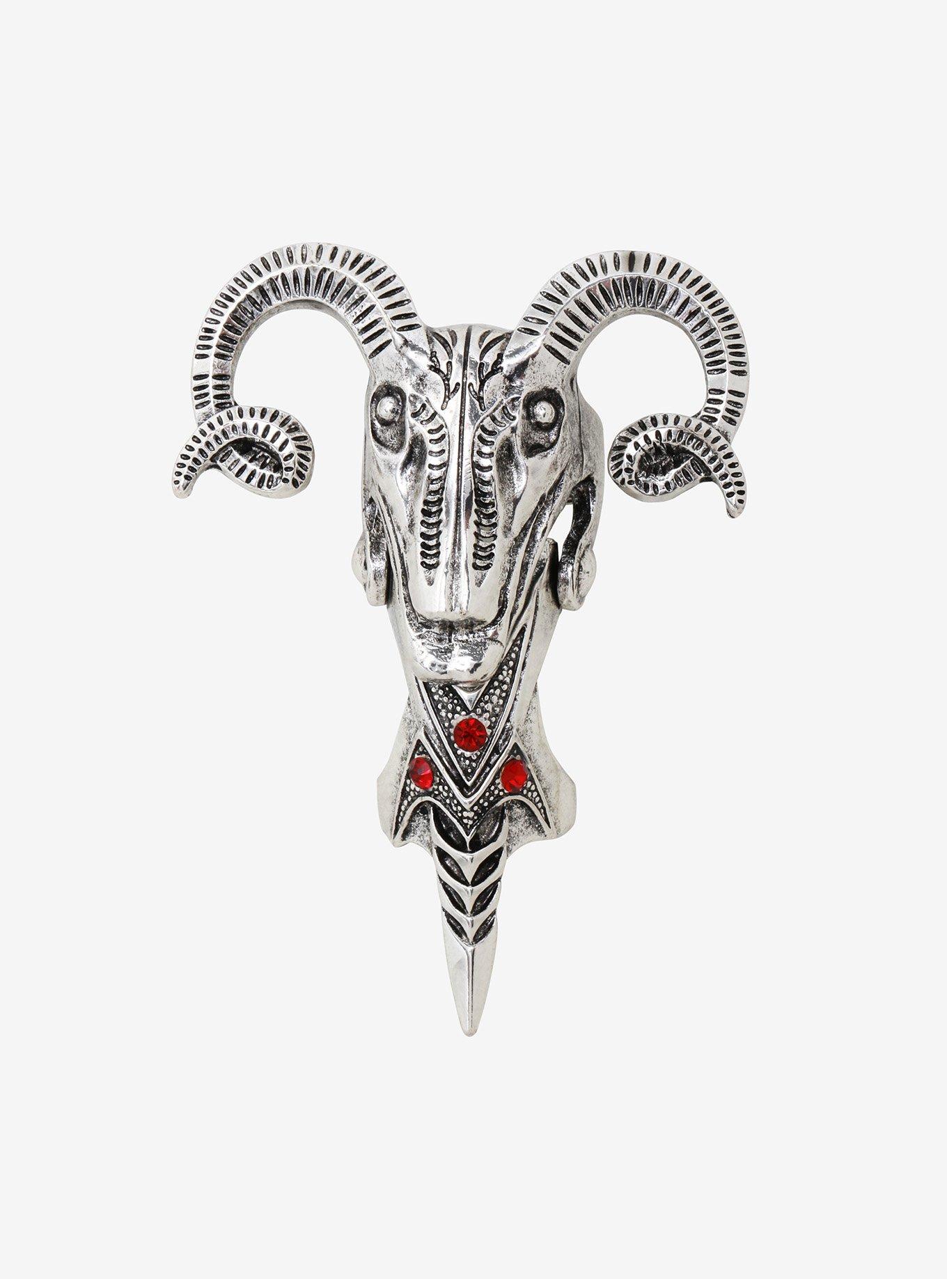 Ram Skull Armor Ring, , alternate