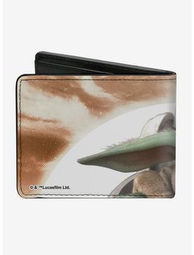 Star Wars The Mandalorian The Child Frown Pose Bifold Wallet, , hi-res