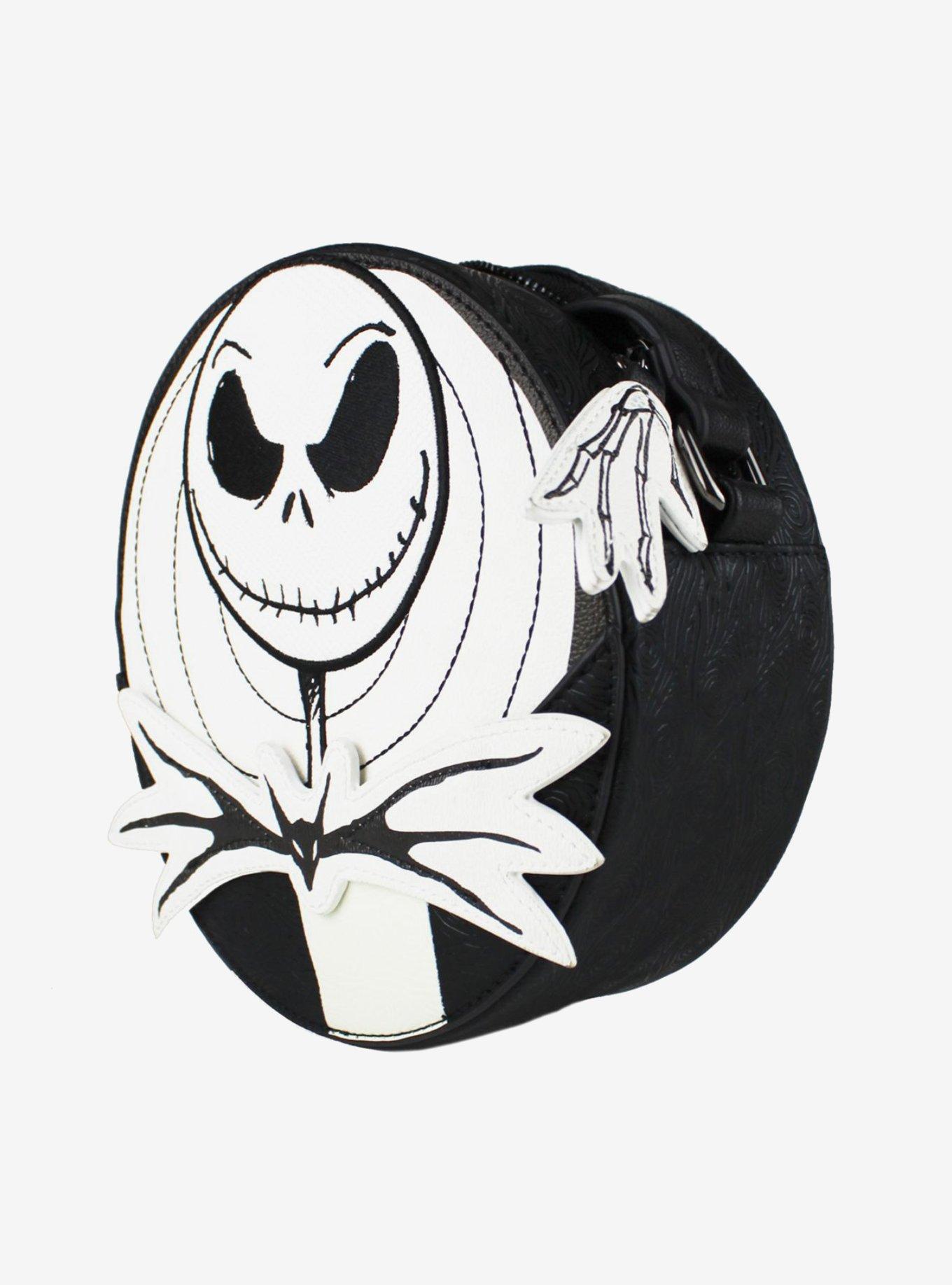 Danielle Nicole The Nightmare Before Christmas Jack Skellington Round Crossbody Bag, , alternate