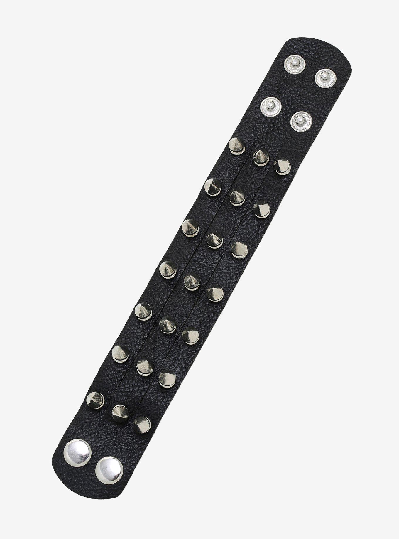 Spiked Layered Bracelet, , alternate