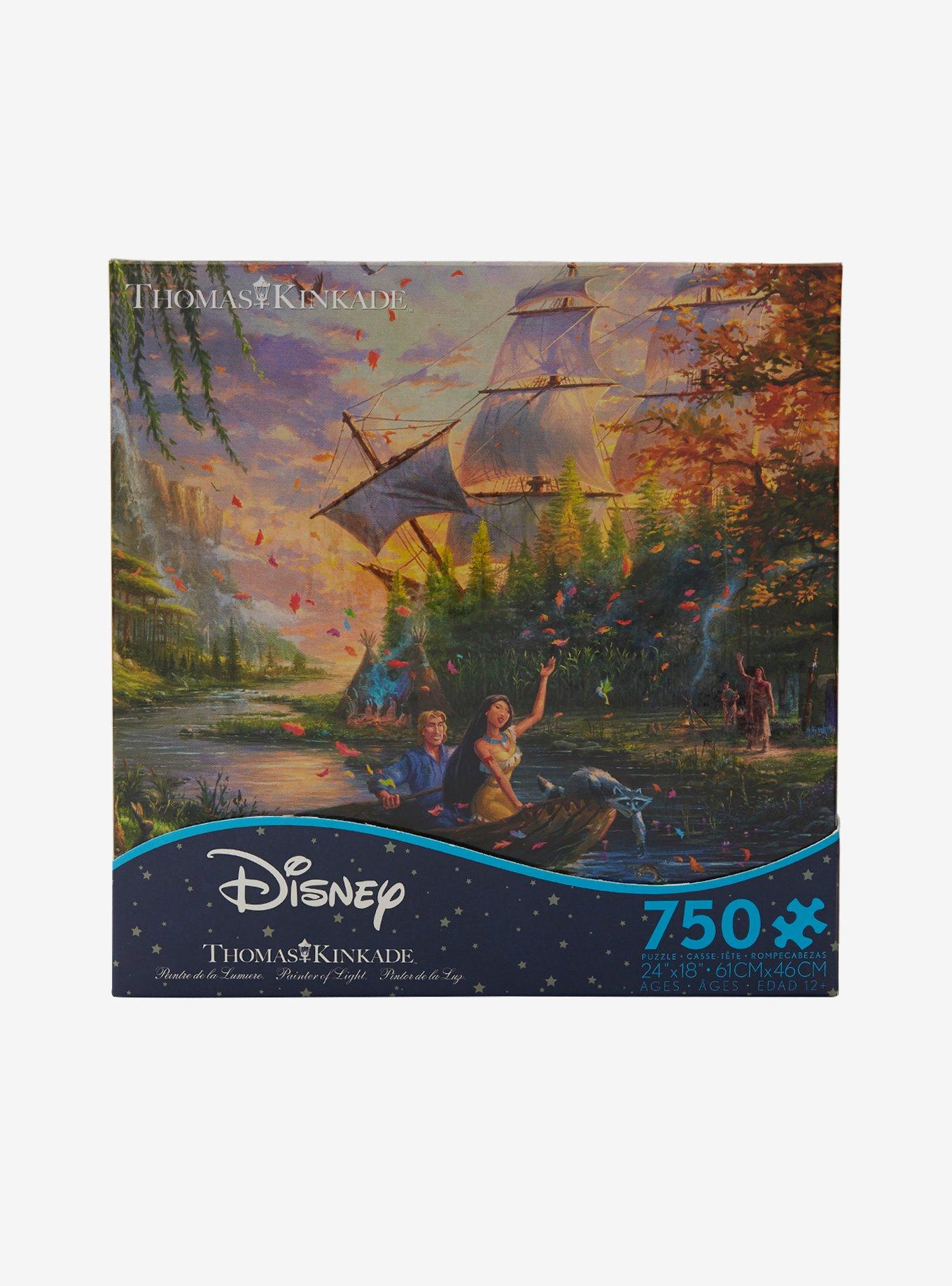 Thomas Kinkade Disney Pocahontas 750-Piece Puzzle, , alternate