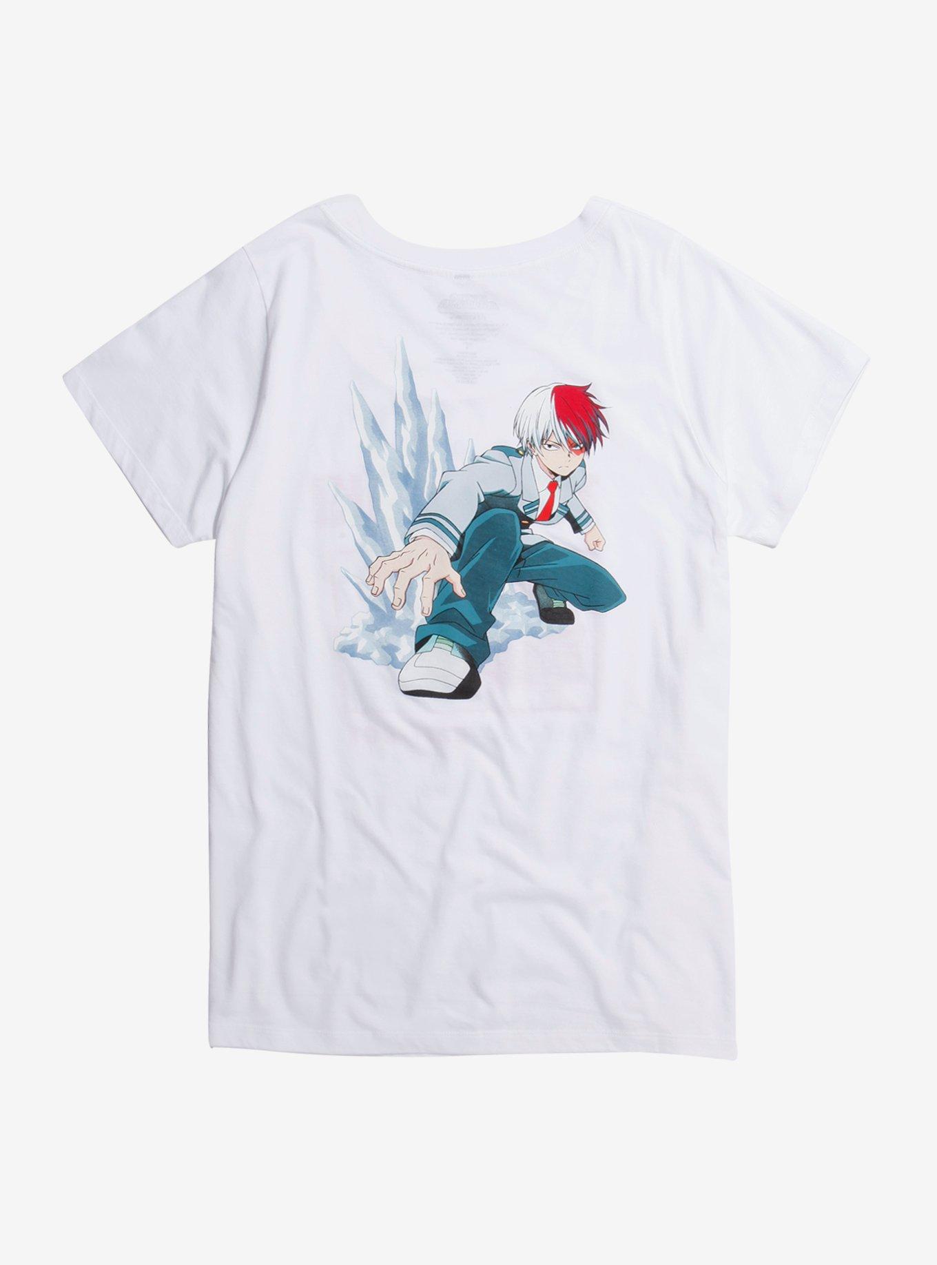 My Hero Academia Shoto Todoroki Quirk Girls T-Shirt Plus Size, MULTI, alternate