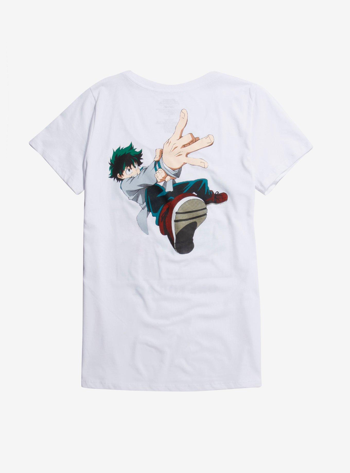 My Hero Academia Izuku Midoriya Quirk Girls T-Shirt Plus Size, MULTI, alternate