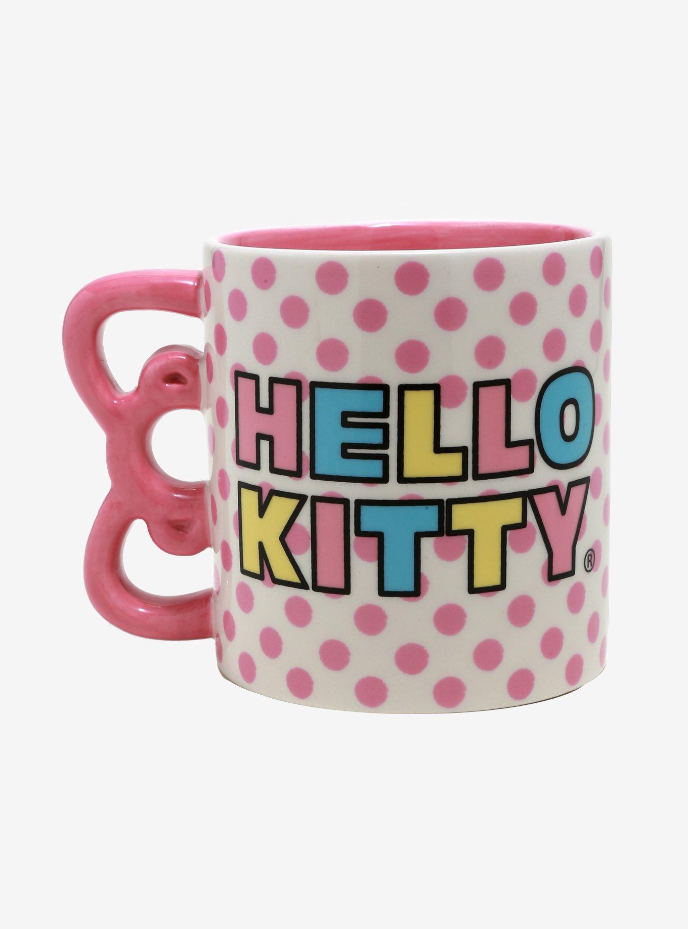 Hello Kitty Rainbow Bow Handle Mug, , alternate