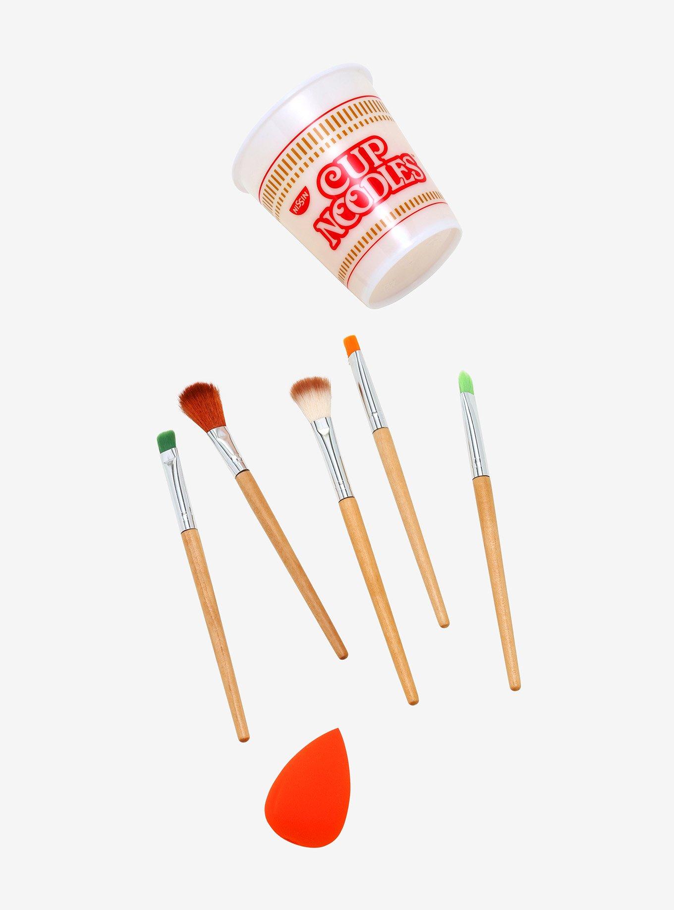 Nissin Cup Noodles Makeup Brush Set & Blending Sponge, , alternate