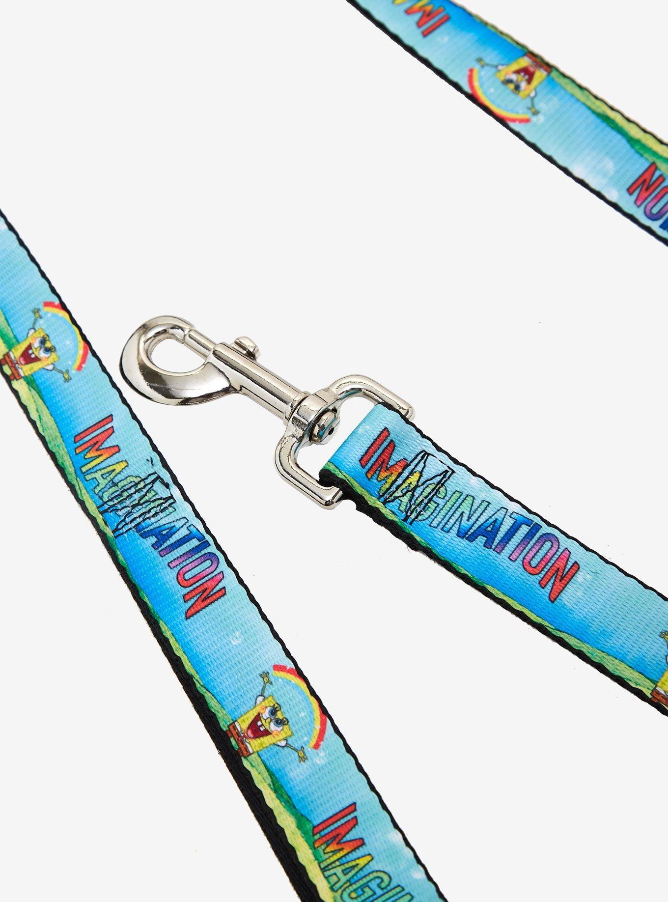 Buckle-Down SpongeBob SquarePants Rainbow Imagination Dog Leash, , alternate