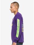Neon Genesis Evangelion Eva Long Sleeve T-Shirt - BoxLunch Exclusive, PURPLE, alternate