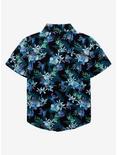 Disney Lilo & Stitch Tropical Toddler Woven Button-Up - BoxLunch Exclusive, BLUE, alternate