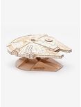 Incredibuilds Star Wars Millennium Falcon Collectors Edition Book & 3D Wood Model Kit, , alternate
