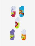 Disney Pixar Alien Remix Sparkly Ankle Sock Set, , alternate