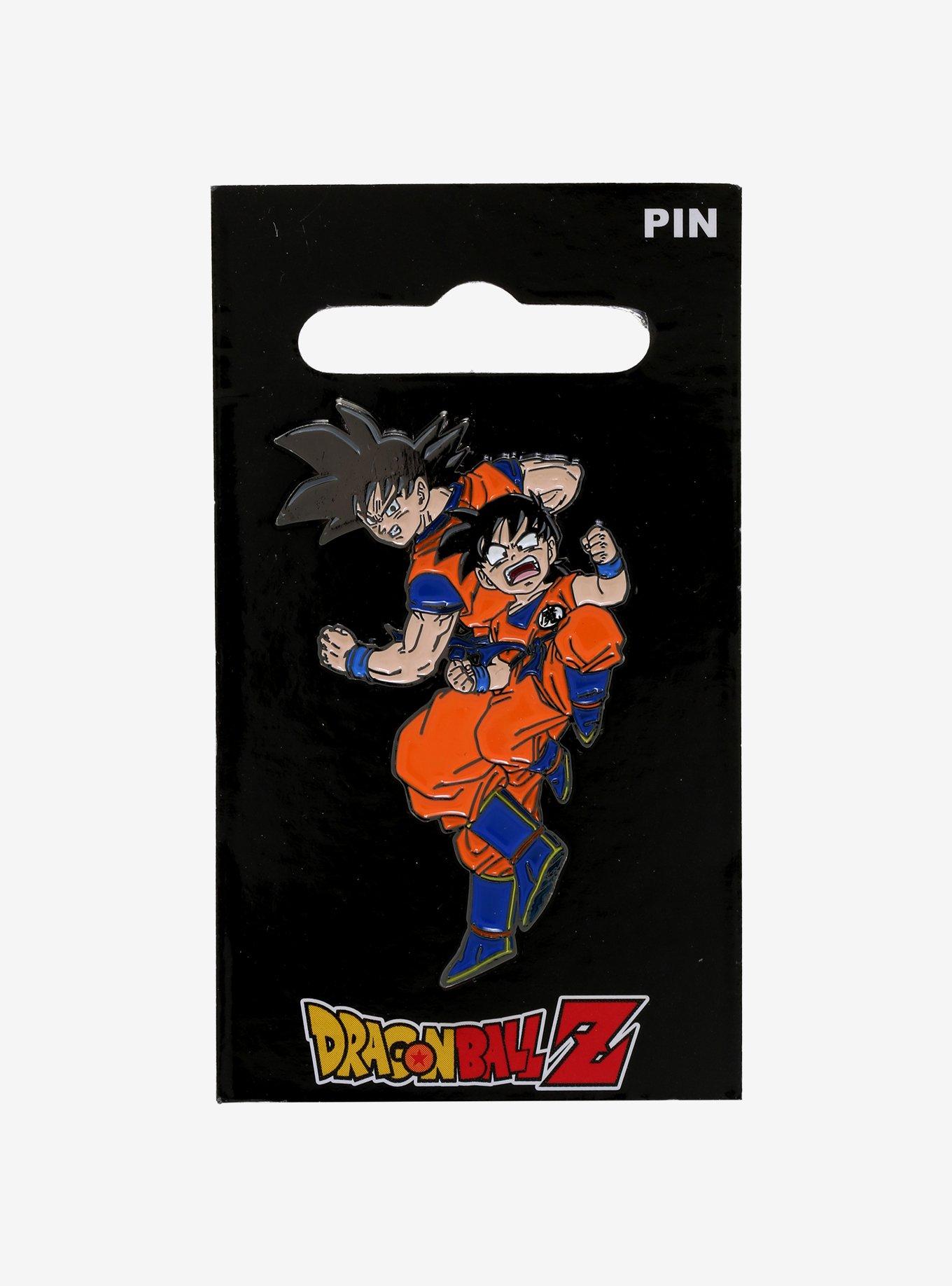 Dragon Ball Z Goku & Gohan Enamel Pin - BoxLunch Exclusive, , alternate