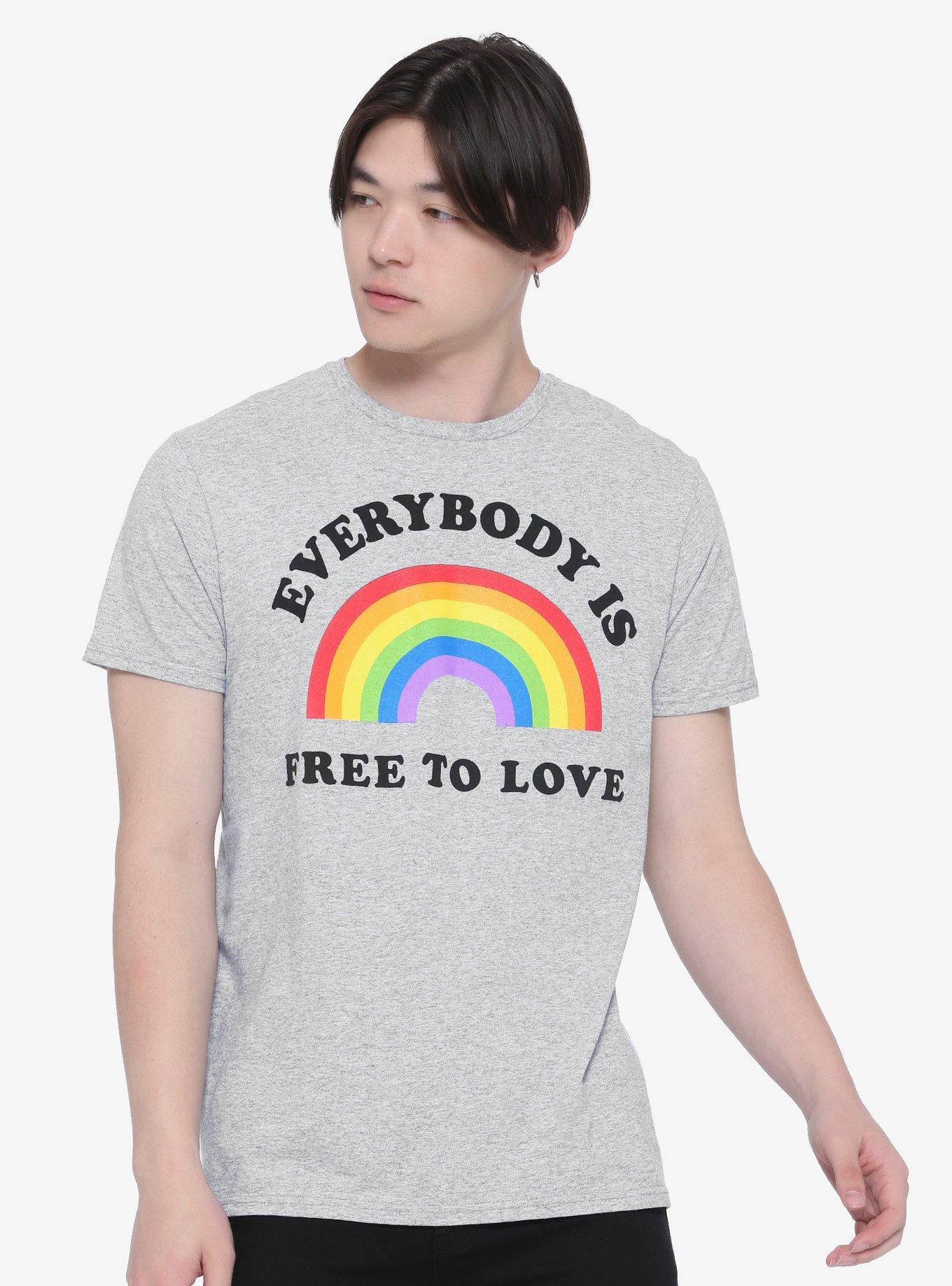 Everybody Is Free To Love T-Shirt, MULTI, alternate