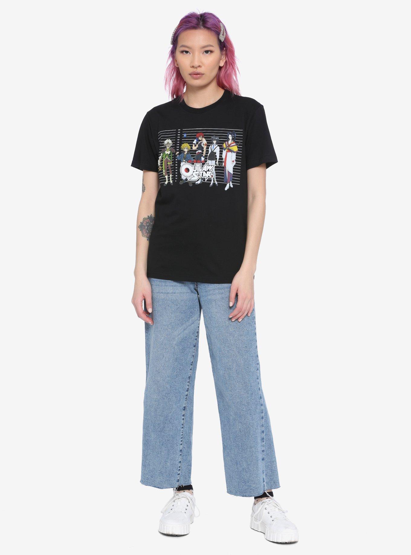 Outlaw Star Lineup Girls T-Shirt, MULTI, alternate